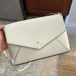 Kate spade white envelope purse